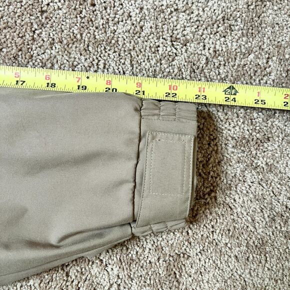 Vtg 90s Lee Mens Anorak Windbreaker Jacket Tan Green Gorpcore Outdoor Cabincore - Picture 12 of 12